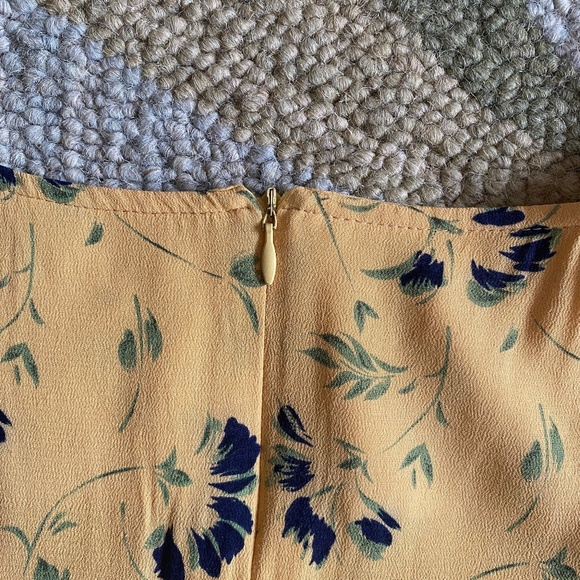 Tristan & Iseut I 90s I Floral Sleeveless Mini Sheath Dress I FLAWED - Picture 9 of 16